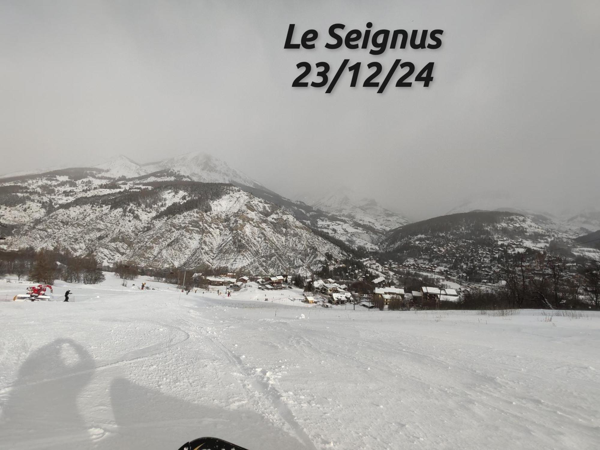 Studio Seignus D Allos Pieds Des Pistes Exterior foto