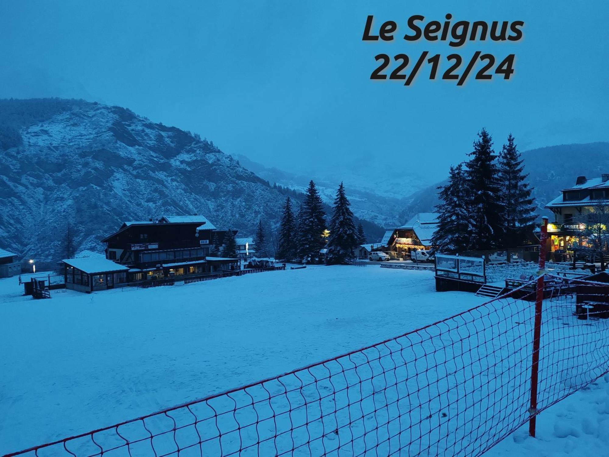 Studio Seignus D Allos Pieds Des Pistes Exterior foto