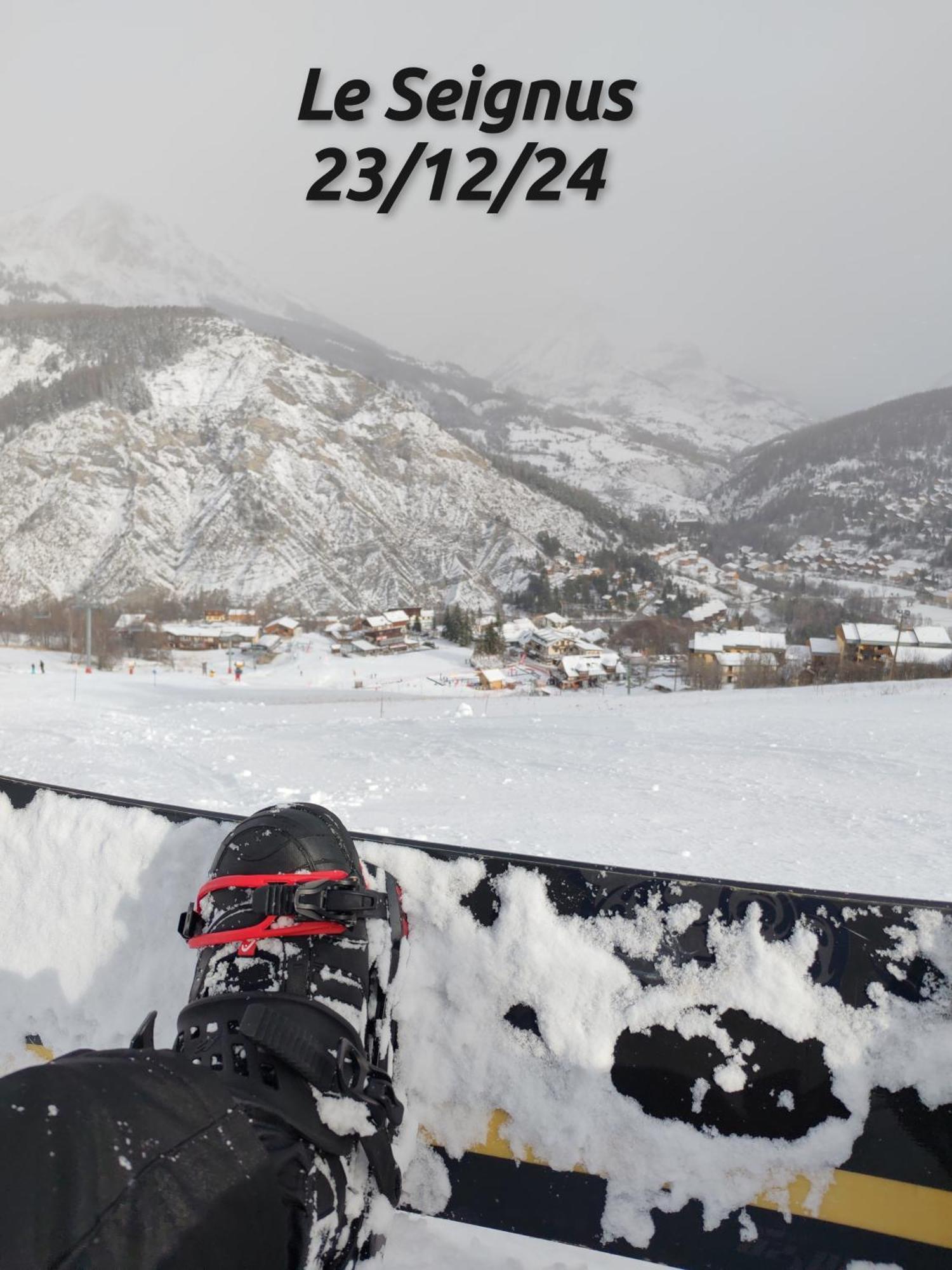 Studio Seignus D Allos Pieds Des Pistes Exterior foto